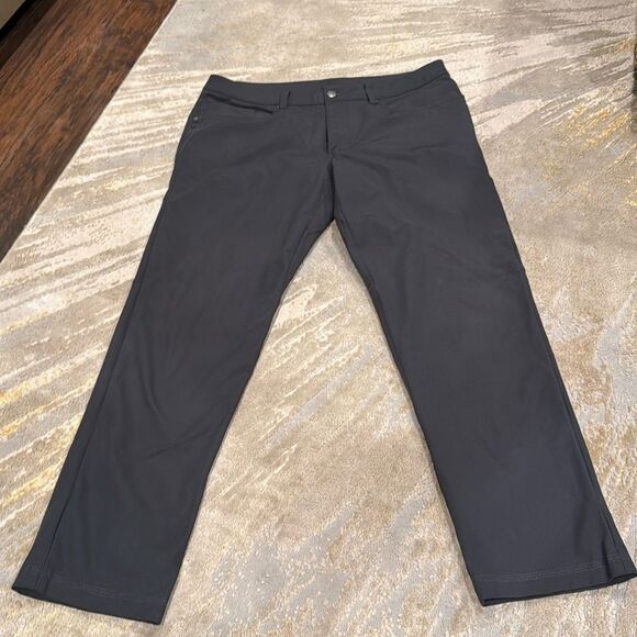 Lululemon grey ABC pants size 34 by 30 in EUC - Picture 1 of 8
